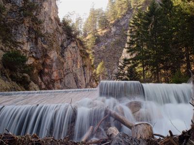 Die Almbachklamm in Marktschellenberg