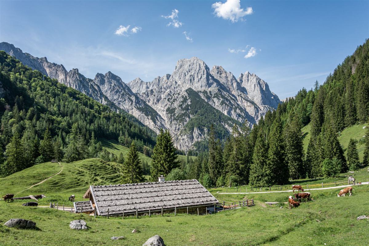 Die Bindalm im Nationalpark Berchtesgaden